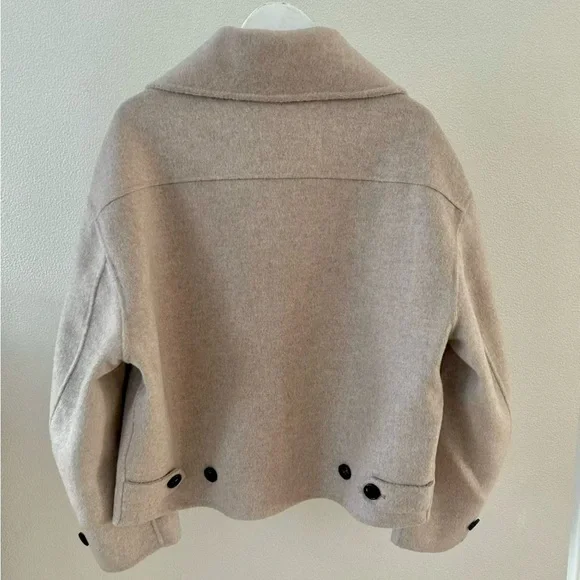 Acne Studios Wool cashmere Zip Jacket size 32 - Picture 3 of 14